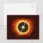 ホット・レコード ポストカード (正面/裏面)