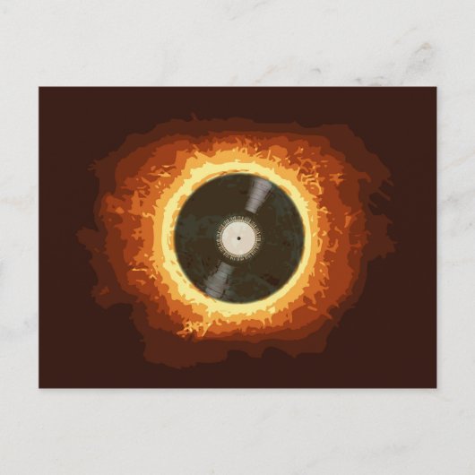 ホット・レコード ポストカード (正面)