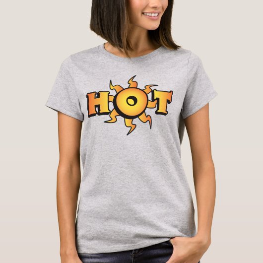 ホット レディース Tシャツ (正面)