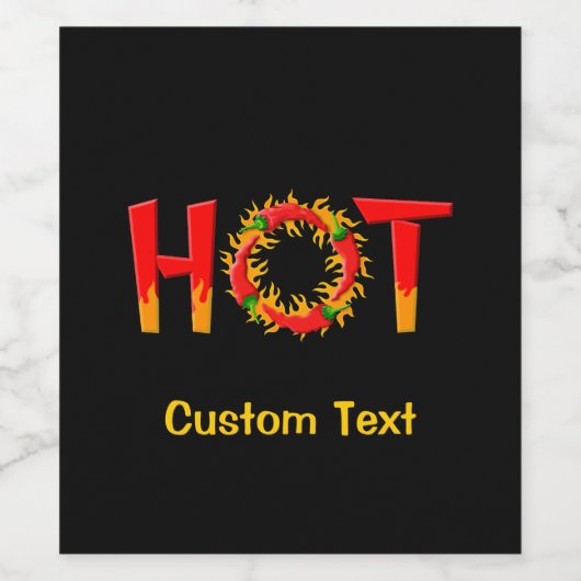 ホット ワインラベル (シングルラベル)