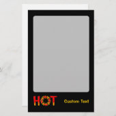 ホット 便箋 (正面/裏面)