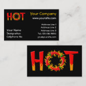 ホット 名刺 (正面/裏面)