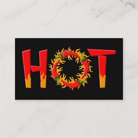 ホット 名刺 (裏面)