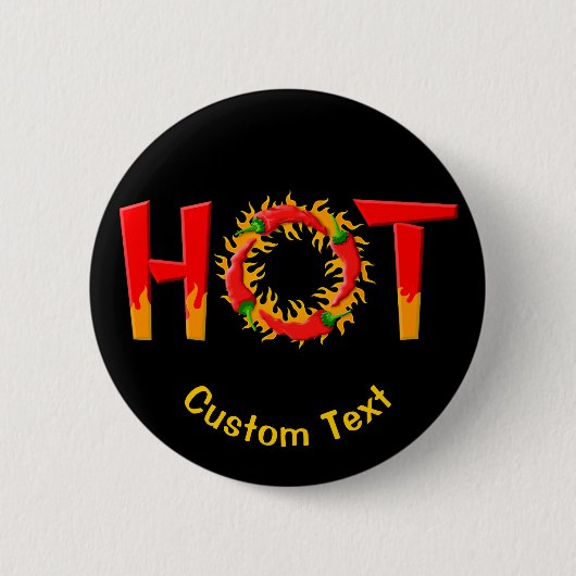 ホット 缶バッジ (正面)