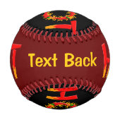 ホット 野球ボール (裏面)