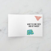 ホットAS地獄グリーティングカード サンキューカード (内部)