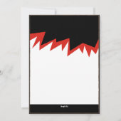 ホットBBQグリル 招待状 (裏面)