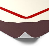 ホットNスパイシーゆでたザリガニの看板 ポスター (角)