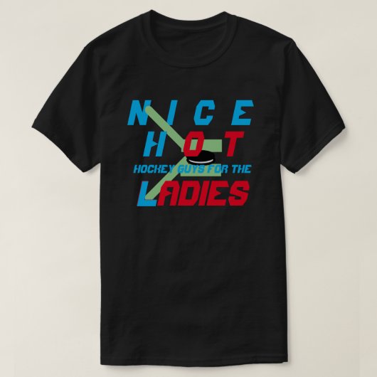 ホットNHL Tシャツ (デザイン正面)