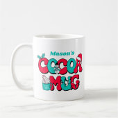 ホッパーソナライズされたトコカマグ子供へ コーヒーマグカップ (左)