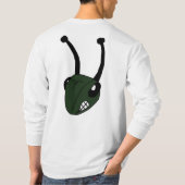 ホッパー長袖のロゴT Tシャツ (裏面)