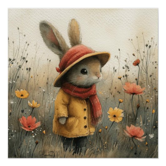 ホッピティ・ハーモニー: ちょっとした気まぐれのウサギ ポスター (正面)