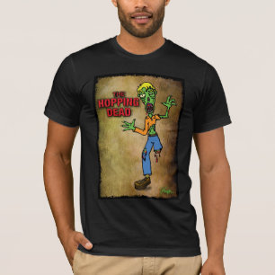 ホッピングの死んだゾンビ Tシャツ