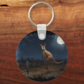 ホッピングカンガルー&フルムーン キーホルダー (裏面)