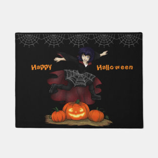 ホッピングヘイゼルのハロウィン ドアマット