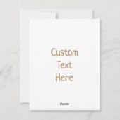 ホッピーなイースターテニスバニーボールを可愛おもしろいい シーズンカード (裏面)