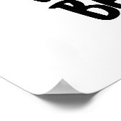 ホッピーなカエルおもしろいプン心配するな ポスター (角)