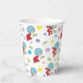 ホッピーなカエルのアイテムのパターン 紙コップ (裏面)