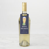 ホッピーなホリデー パーソナライズドホリデーボトルハンギング ボトルネックタグ (ボトル)