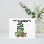 ホッピーなホリデーTシャツとギフト シーズンカード (スタンド正面)