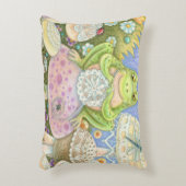 ホッピーなホームカエルのアクセント枕を作る アクセントクッション (正面(垂直))