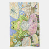 ホッピーなホームカエルを作る3キッチンタオル キッチンタオル (縦)