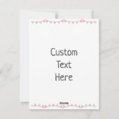 ホッピーな復活祭のかわいいボールバニーを持っている シーズンカード (裏面)