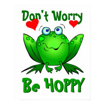 ホッピーにかわいいグリーンカエルwハート