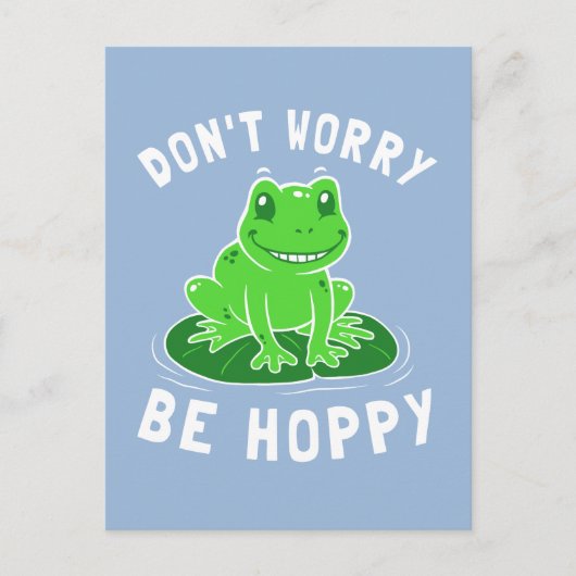 ホッピーになるのを心配するな ポストカード (正面)