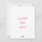 ホッピーのイースターかわいいかわいいテニスボールバニーを持っている シーズンカード (裏面)