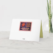 ホッピーのイースターカード サンキューカード (裏面)