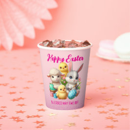 ホッピーのイースターキュートなバニー絵を描チックラムズ卵 紙コップ