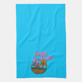 ホッピーのイースターバスケット キッチンタオル (縦)