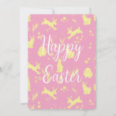 ホッピーのイースターブルーチと卵の狩り 招待状 (裏面)