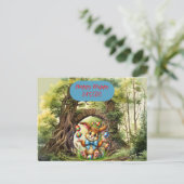 ホッピーのイースターラビットエッグ ポストカード (スタンド正面)