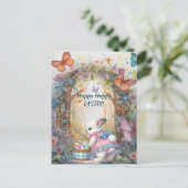 ホッピーのイースターラビットエッグ ポストカード (スタンド正面)