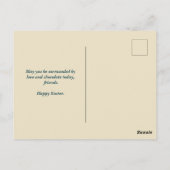 ホッピーのイースターラビットエッグ ポストカード (裏面)