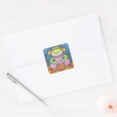 ホッピーのハロウィーンカエルSTICKERSシートスクエア スクエアシール (封筒)