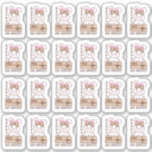 ホッピーのメールが到着したステッカーシート シール (正面)