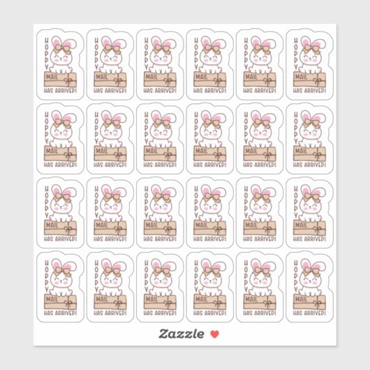 ホッピーのメールが到着したステッカーシート シール (シート)