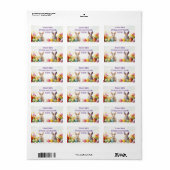 ホッピーのメール配信：イースター応援 ラベル (フルシート)