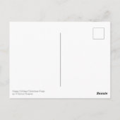 ホッピーの休日かわいい漫画クリスマスカエル ポストカード (裏面)