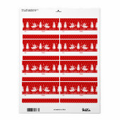 ホッピーの休日すべてのバニーかわいいウサギから ラベル (フルシート)