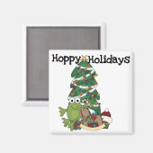 ホッピーの休日Tシャツ&ギフト マグネット (正面/裏面)