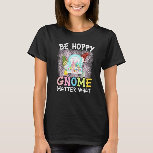ホッピーの格言問題どんなにかわいいイースターデー Tシャツ (正面)