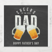 ホッピーの父の日のプレゼント ビールラベル (シングルラベル)