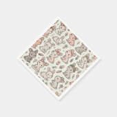 ホッピーの瞬間：バニーベビーシャワー紙ナプキンス スタンダードカクテルナプキン (角)