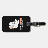 ホッピーの誤解：『なぜ誰も私をウサギに？』 ラゲッジタグ (正面横)