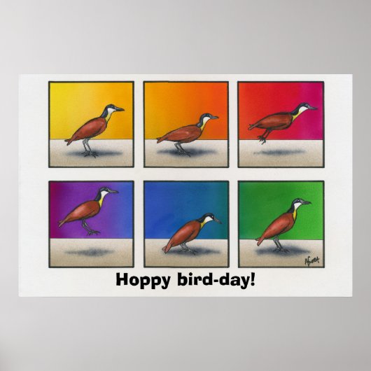 ホッピーの鳥の日! ポスター (正面)