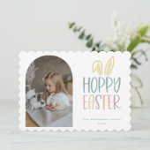ホッピーイースターフォトホリデーカード シーズンカード (スタンド正面)
